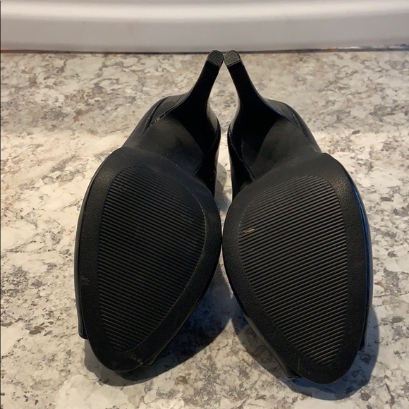 Black Mary Janes with peep toe - Picture 5 of 5